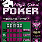 new jersey lottery high card poker